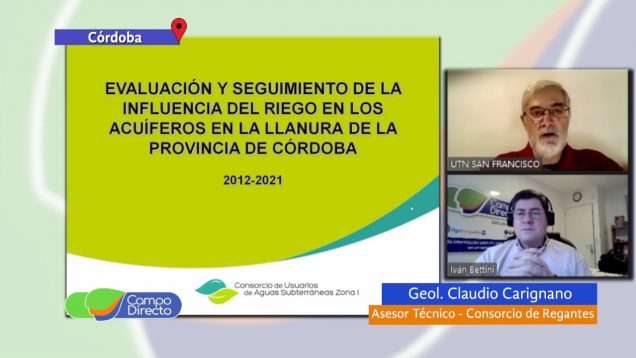 Campo Directo | Evaluación y seguimiento de la influencia del riego sobre acuíferos cordobeses