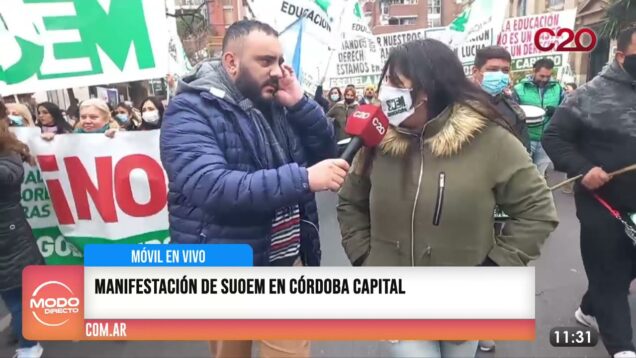 Modo Directo | Manifestación de SUOEM
