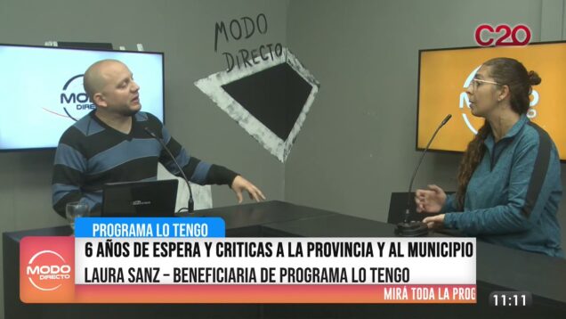 Modo Directo | Programa lo tengo – Laura Sanz