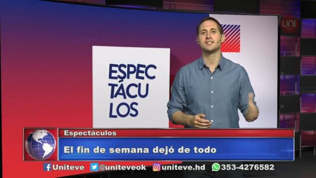 UNITEVE | Columna de espectáculos – Rodrigo Urquía