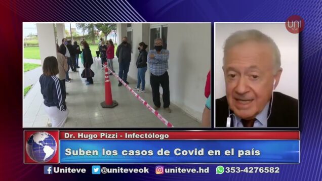 UNITEVE | Suben los casos de Covid en el país