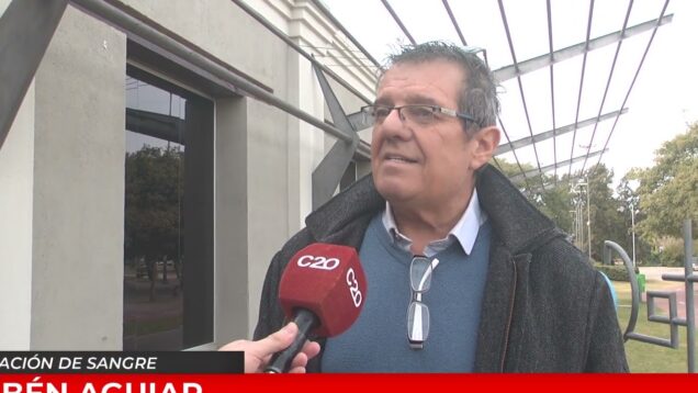 C20 Noticias | Donación de Sangre – Rubén Aguiar