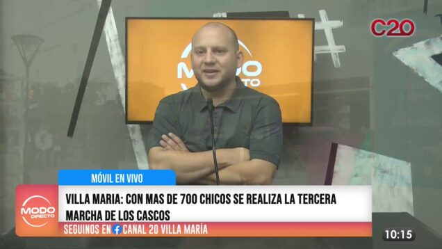 C20 Noticias | Móvil en vivo | Marcha de los cascos