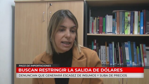 C20 Noticias | Pago Importaciones – Pilar Martínez