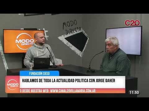 Modo Directo | Fundación Cieso – Jorge Daher