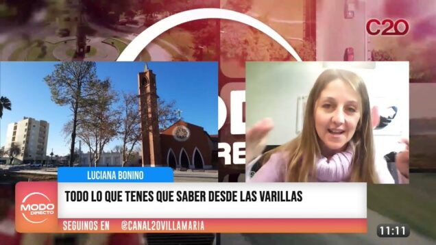 Modo Directo | Las Varillas y La Región – Luciana Bonino