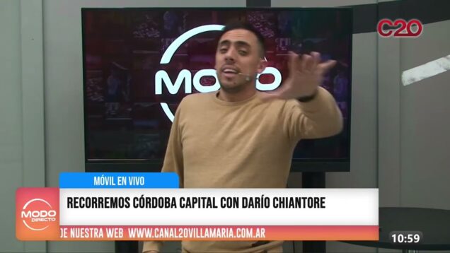 Modo Directo | Móvil en Vivo | Córdoba Capital – Darío Chiantore