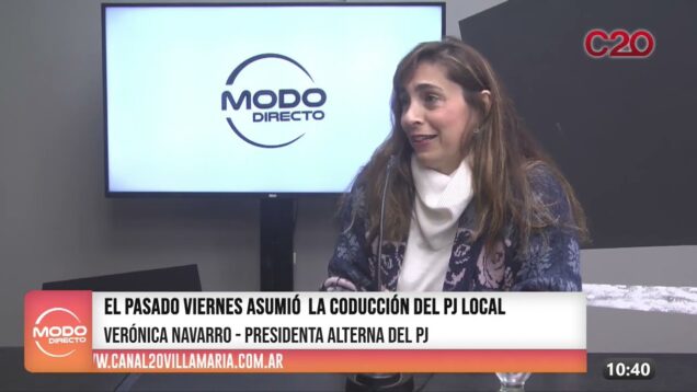 Modo Directo | PJ Local- Verónica Navarro