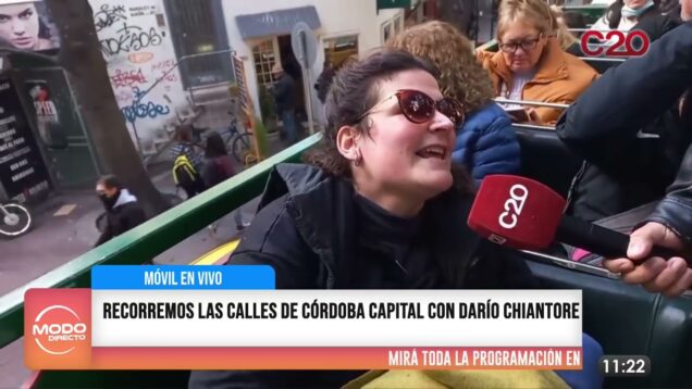 Modo Directo | Vivo desde Córdoba Capital – Darío Chiantore