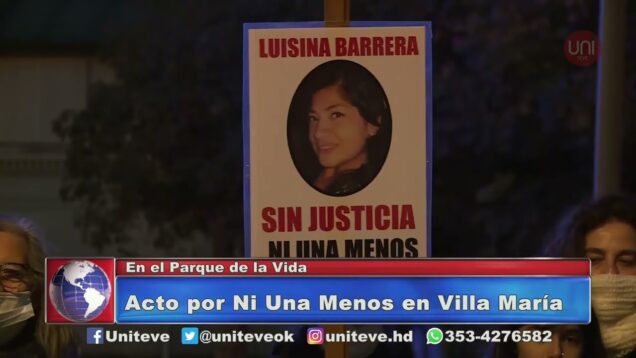 UNITEVE | Marcha Ni Una Menos en Villa María