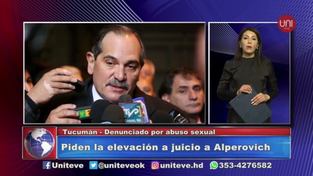 UNITEVE | Piden la elevación a juicio de Alperovich