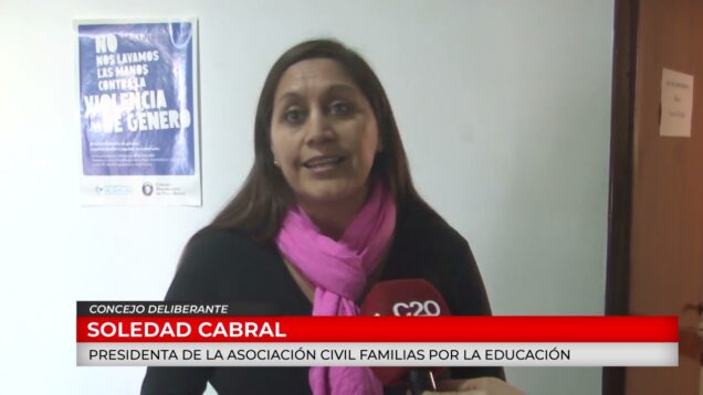 C20 Noticias | Concejo deliberante – Soledad Cabral