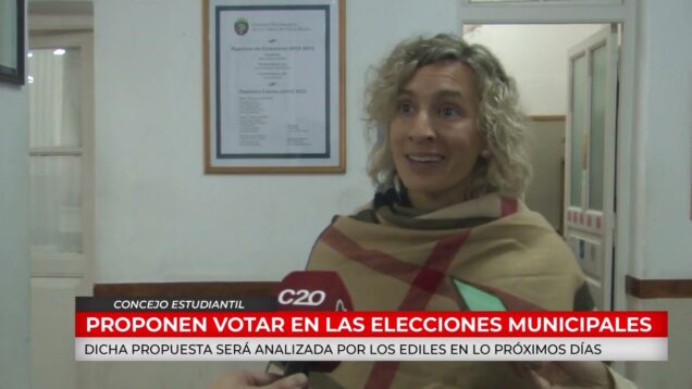 C20 Noticias | Concejo Estudiantil – Leticia Camusso