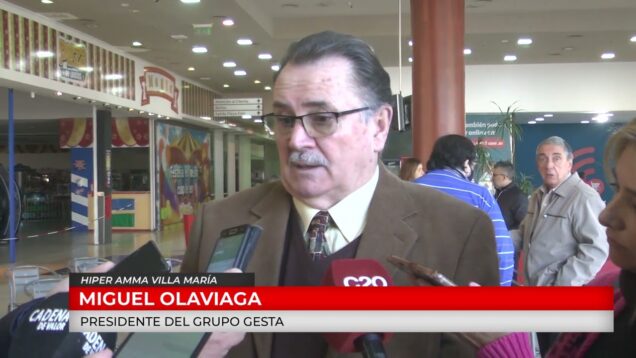 C20 Noticias | Hiper AMMA Villa María – Miguel Olaviaga