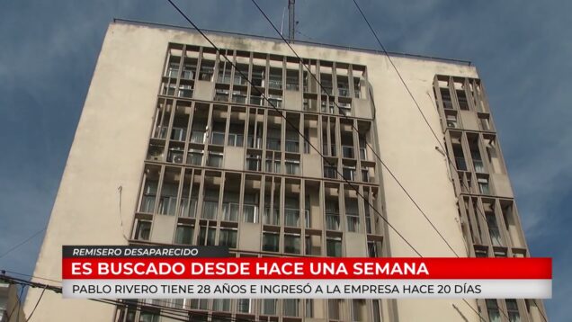 C20 Noticias | Remisero desaparecido – René Bosio