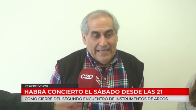 C20 Noticias | Teatro Verdi – Norberto García