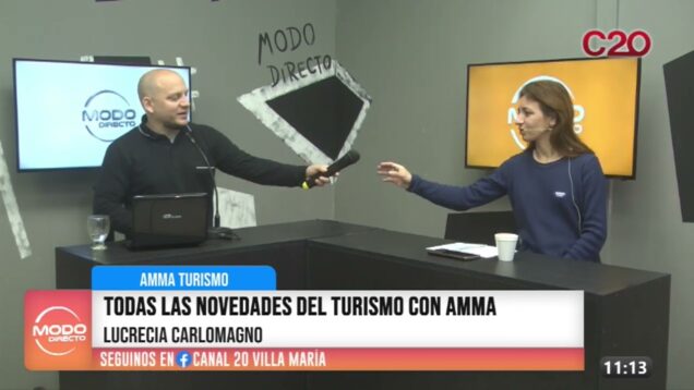 Modo Directo | AMMA Turismo – Lucre Carlomagno
