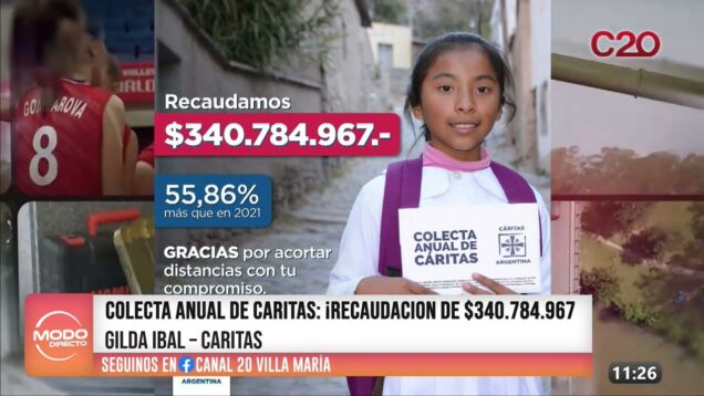 Modo Directo | Cáritas – Gilda Ibal