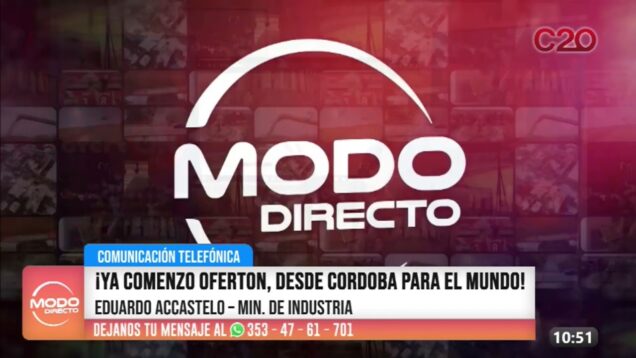 Modo Directo | Comunicación Telefónica – Eduardo Accastello