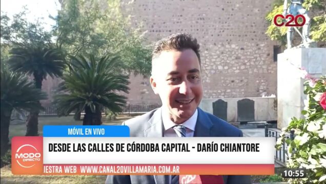 Modo Directo | En vivo desde Córdoba Capital – Darío Chiantore