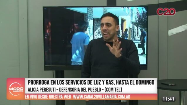 Modo Directo | Prorroga de Luz y Gas – Alicia Peressutti