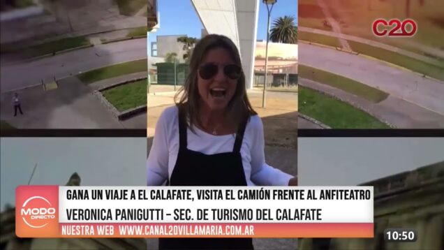 Modo Directo | Sec. de Turismo del Calafate – Verónica Panigutti