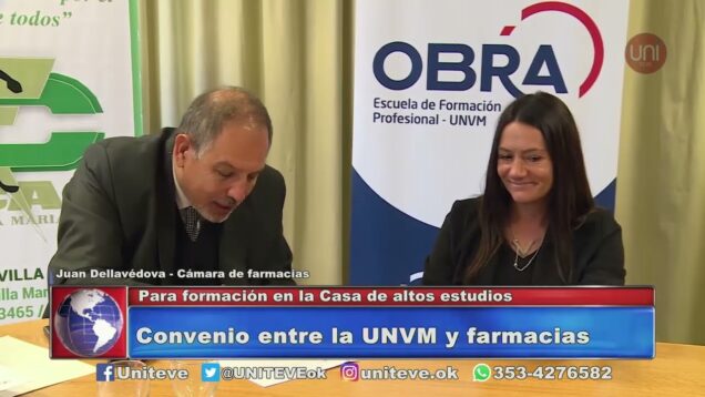 UNITEVE | Convenio entre la UNVM y farmacias – Elizabeth Theiler