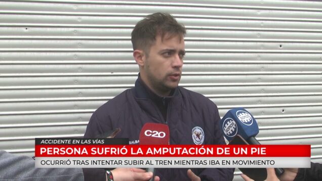 C20 Noticias | Accidente en las Vías – Federico Balbas