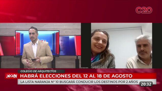 C20 Noticias | Colegio de Arquitectos – Luciana Perotti y Diego Peralta