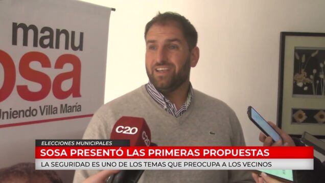 C20 Noticias | Elecciones Municipales – Manuel Sosa