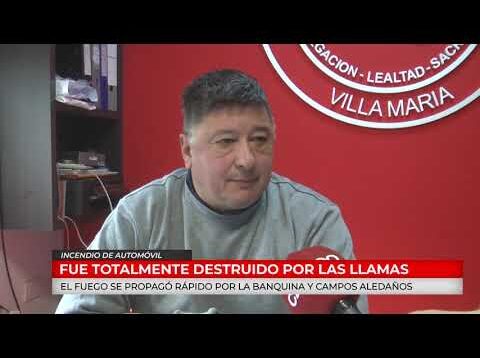C20 Noticias | Incendio de automóvil – Gustavo Nicola