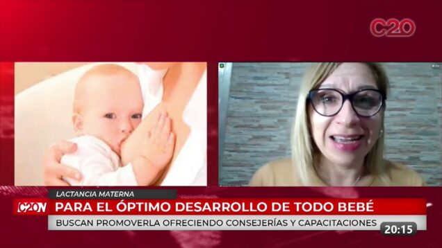 C20 Noticias | Lactancia Materna – Celeste Olivera
