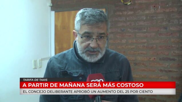 C20 Noticias | Tarifa de Taxis – José Pedano