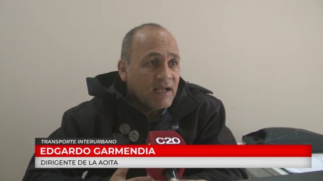 C20 Noticias | Transporte Interurbano – Edgardo Garmendia