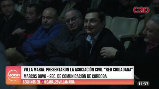 Modo Directo | Asociación Civil “Red Ciudadana” – Marcos Bovo