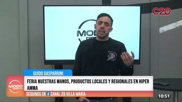 Modo Directo | Feria nuestras manos – Guido Gasparini