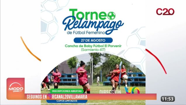 Modo Directo | Villa Nueva | Fútbol – Virginia Bailone