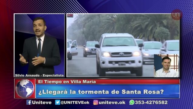 UNITEVE | El tiempo en Villa María | Hasta cuándo siguen las altas temperaturas