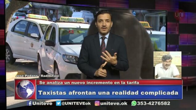 UNITEVE | Taxistas analizan un nuevo incremento de tarifa del 40%