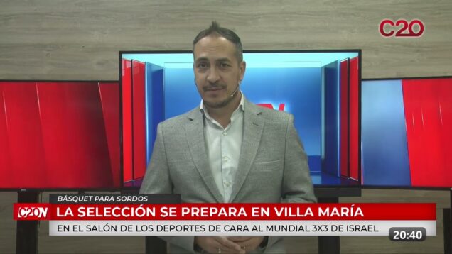 C20 Noticias | Básquet para Sordos – Claudio Papini