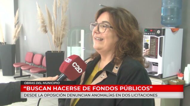 C20 Noticias | Obras del Municipio – Karina Bruno