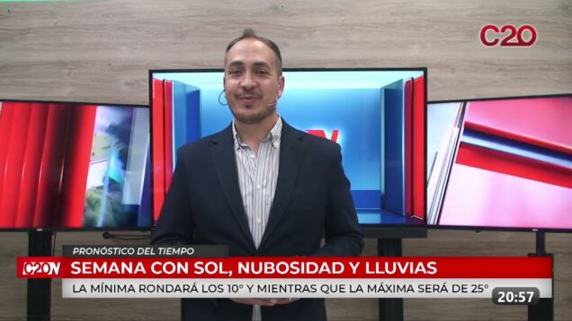 C20 Noticias | Pronóstico del Tiempo – Hernán Allasia