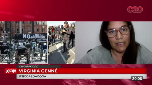 C20 Noticias | VIRGINIA GENNE – DISCAPACIDAD