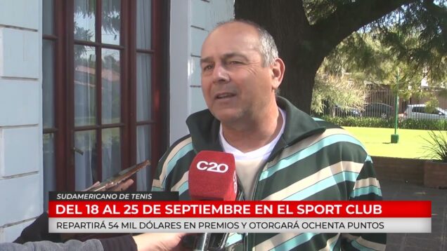 Conectadas | Sudamericano de tenis – Carlos Ronco