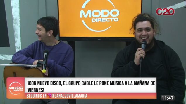 Modo Directo | ¡Con nuevo disco, el grupo cable le pone música a la mañana de viernes!