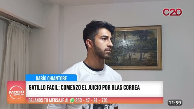 Modo Directo | Gatillo Fácil: Comenzó El Juicio Por Blas Correa