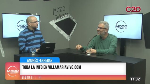 Modo Directo | Villa María Vivo – Andres Ferreras