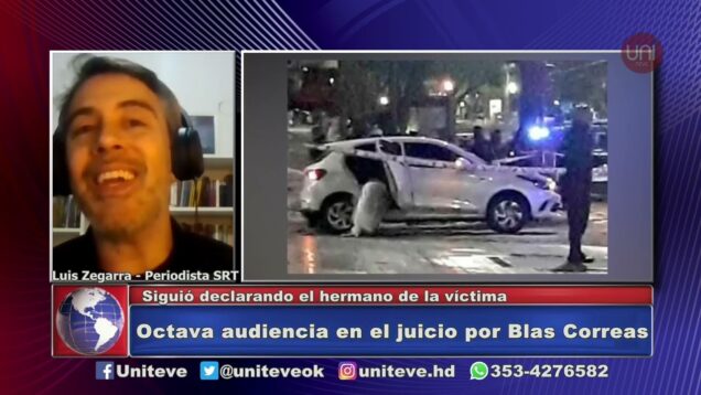 UNITEVE | Octava audiencia en el juicio por Blas Correas