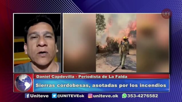 UNITEVE | Sierras cordobesas, azotadas por los incendios