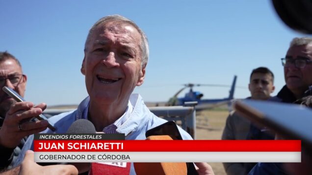 C20 Noticias | Incendios Forestales – Juan Schiaretti.